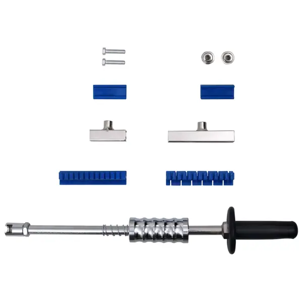 Gossi set ciocan culisant, 7 piese, otel carbon