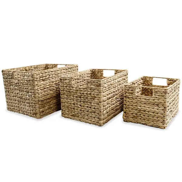 Gossi set cosuri de depozitare, 3 buc, zambila de apa