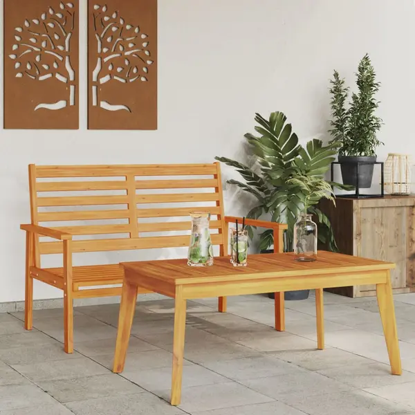 Gossi set de gradina, lemn masiv de acacia