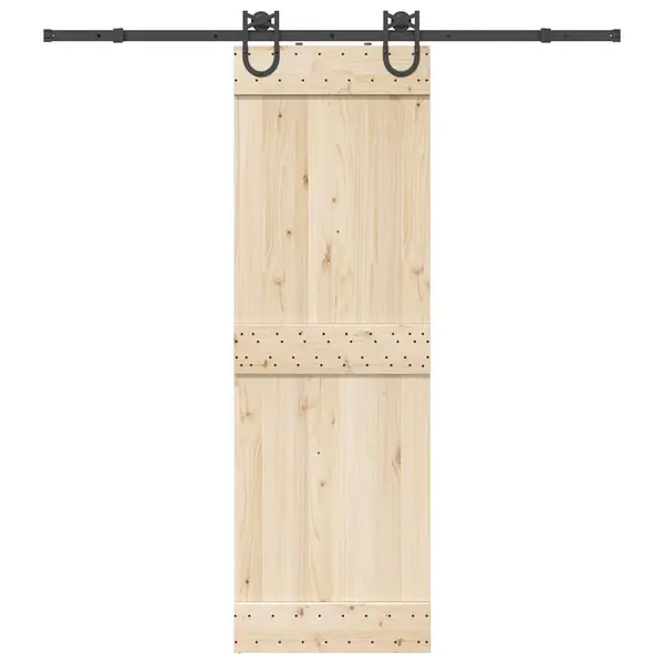 Gossi set feronerie pentru usi glisante, negru, 200 cm, otel