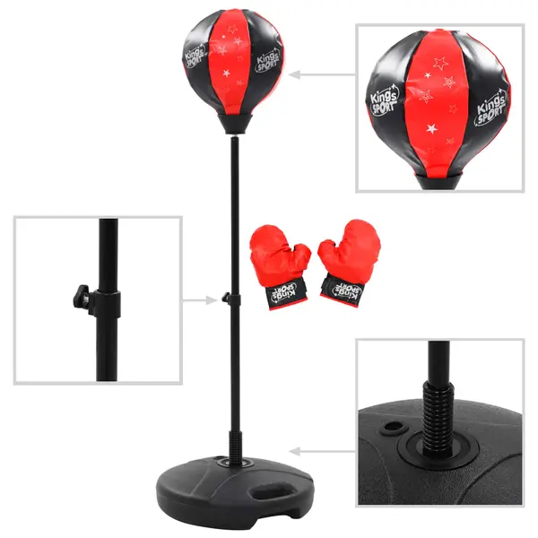 Gossi set minge de box pentru copii, 87-120 cm