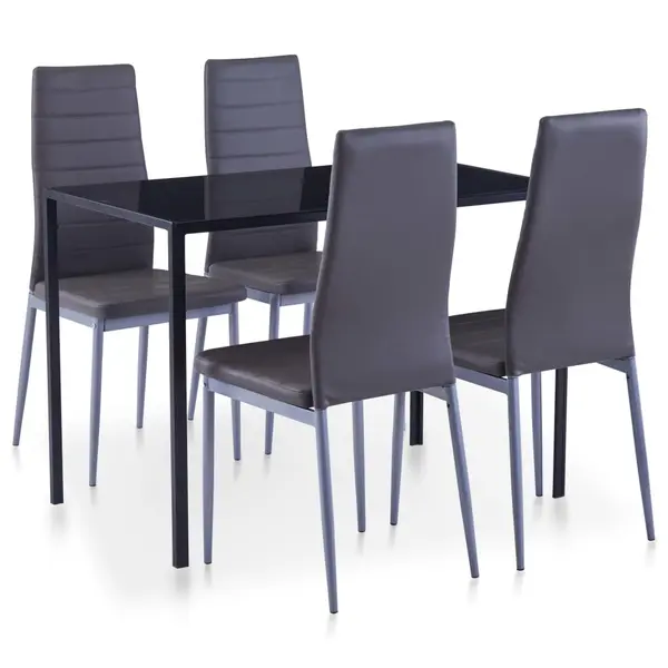 Gossi set mobilier de bucatarie, 5 piese, gri