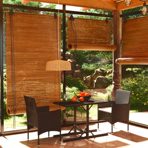 Gossi set mobilier de gradina, 3 piese, negru