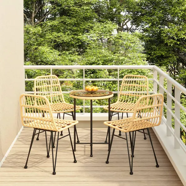 Gossi set mobilier de gradina, 5 piese, poliratan