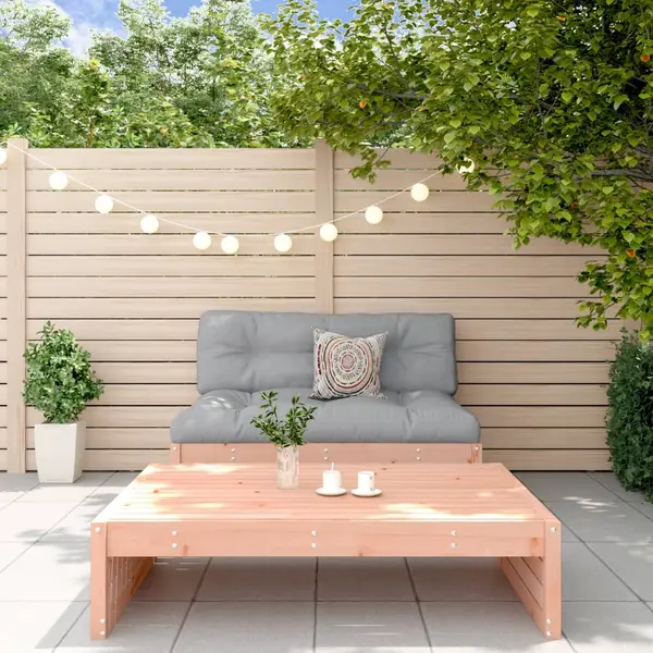 Gossi set mobilier relaxare gradina, 2 piese, lemn masiv douglas