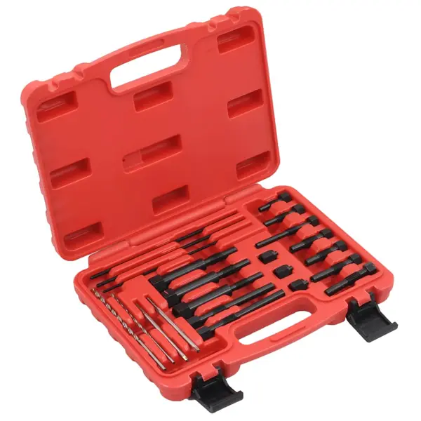 Gossi set pentru extragere bujii incandescente, 22 piese, 8 si 10 mm