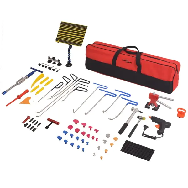 Gossi set reparatii deformari fara vopsea, 80 piese, otel inoxidabil