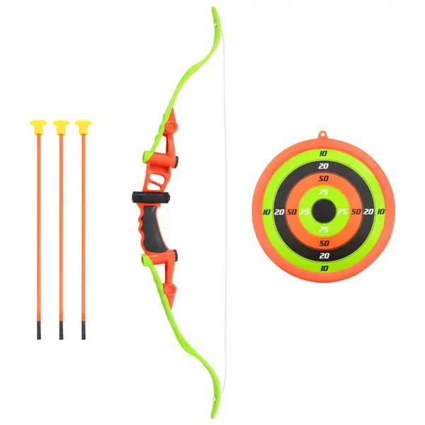 Gossi set tras cu arcul pentru copii, 5 buc., 68 cm