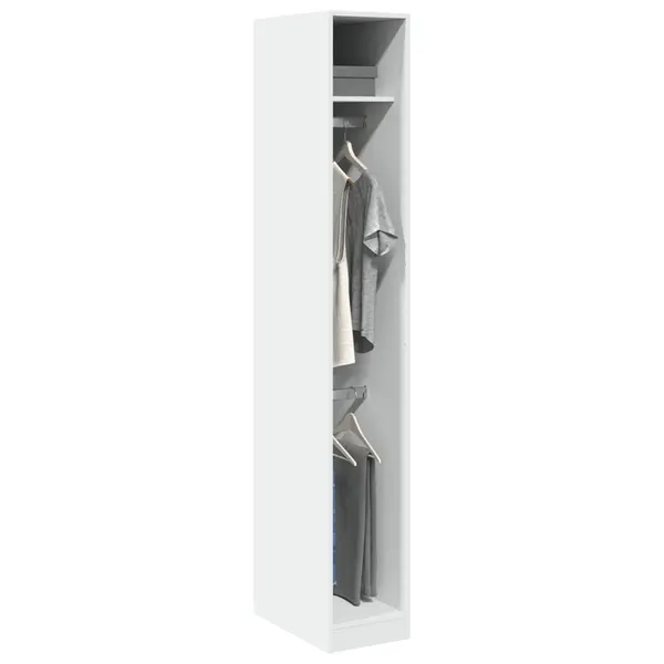 Gossi sifonier, alb, 30x50x200 cm, lemn prelucrat