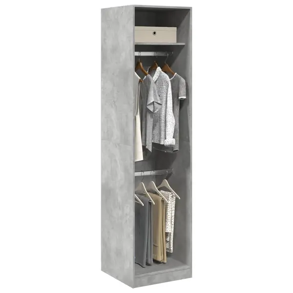 Gossi sifonier, gri beton, 50x50x200 cm, pal