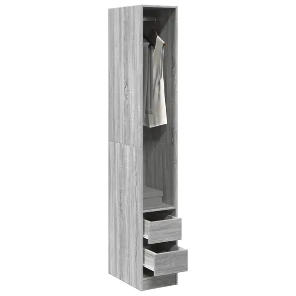 Gossi sifonier, gri sonoma, 30x50x200, lemn prelucrat
