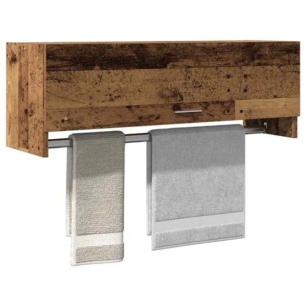 Gossi sifonier, lemn vechi, 100x32,5x35 cm, pal