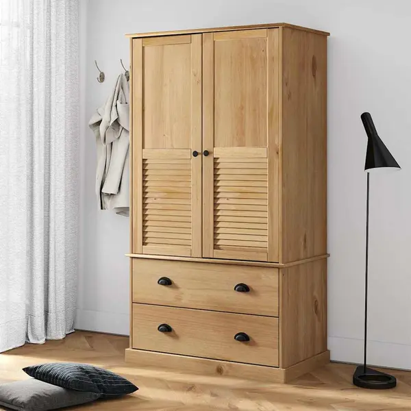 Gossi sifonier vigo, 90x55x170 cm, lemn masiv de pin