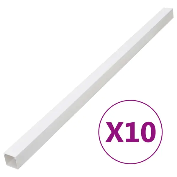 Gossi sine de cabluri, 100x60 mm, 10 m, pvc