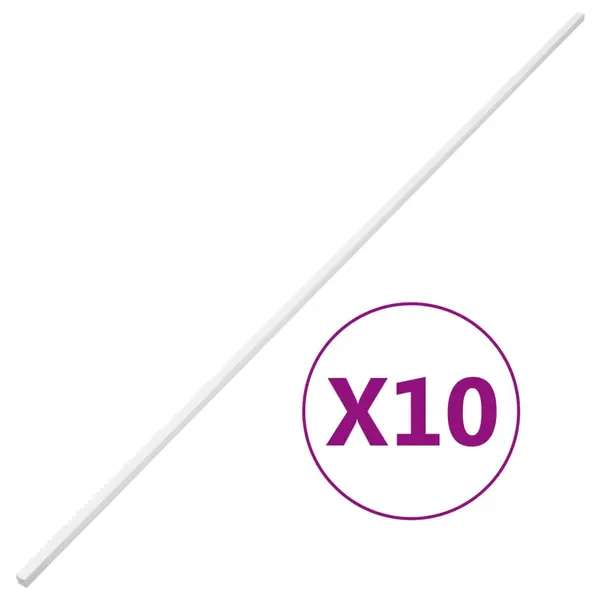 Gossi sine de cabluri, 15x10 mm, 10 m, pvc