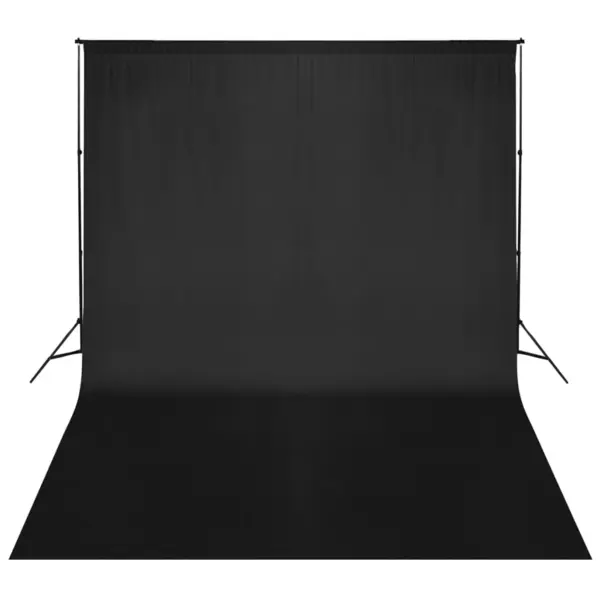 Gossi sistem de suport fundal, 500 x 300 cm, negru