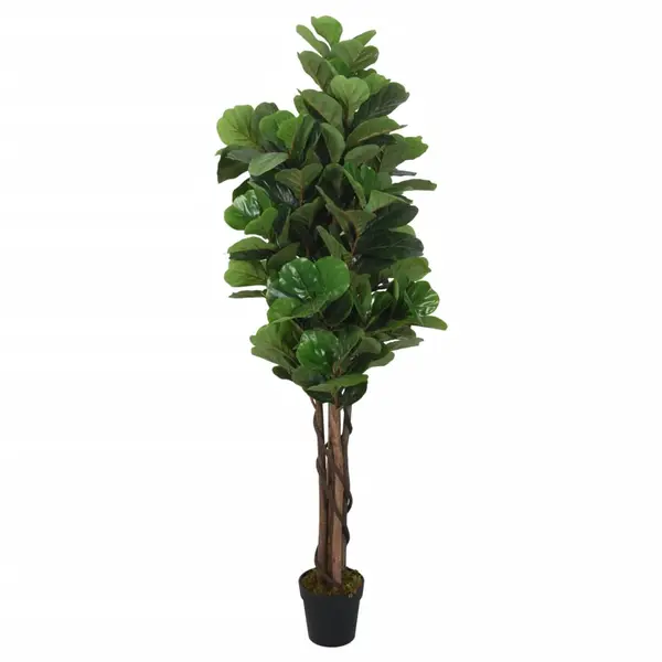 Gossi smochin artificial cu frunze 180 de frunze 150 cm verde
