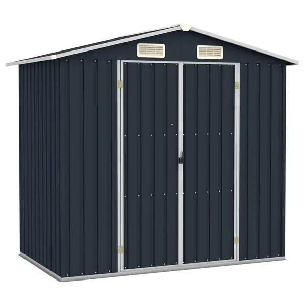 Gossi sopron de gradina, antracit, 205 x 129 x 183, otel galvanizat