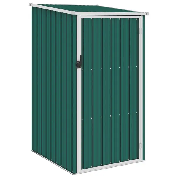 Gossi Șopron de gradina, verde, 87 x 98 x 159 cm, otel galvanizat