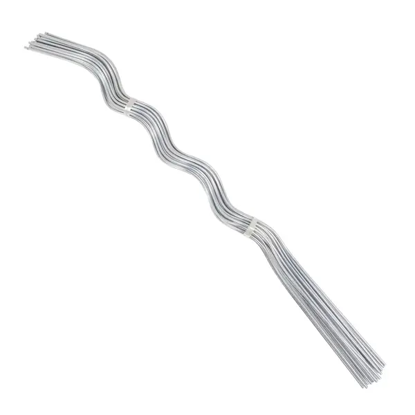 Gossi spirale pentru suport plante, 50 buc, 110 cm, otel galvanizat