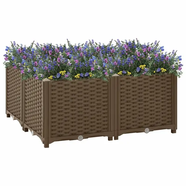Gossi strat inaltat, 80x80x38 cm, polipropilena