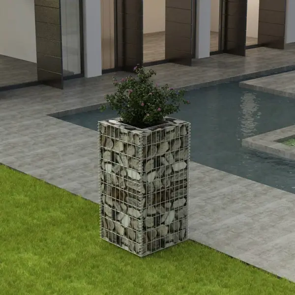 Gossi strat inaltat gabion, 50 x 50 x 100 cm, otel