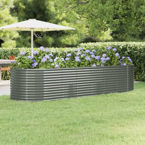 Gossi strat inaltat gradina 322x100x68 cm otel vopsit electrostatic