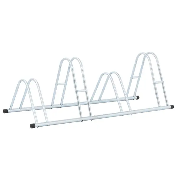 Gossi suport de sine statator pentru 4 biciclete, otel galvanizat