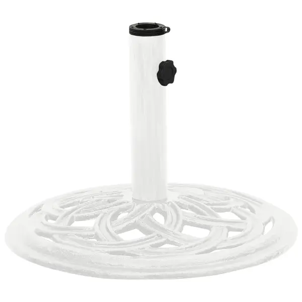 Gossi suport de umbrela, alb, 44x44x31, fonta