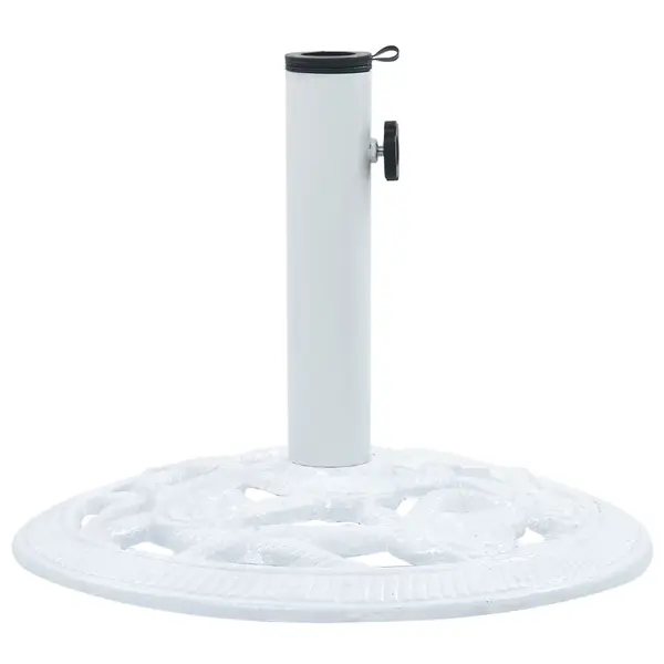 Gossi suport de umbrela, alb, 9 kg, fonta, 40 cm
