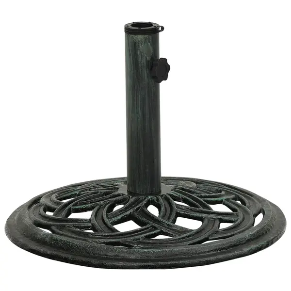 Gossi suport de umbrela, verde, 44x44x31, fonta