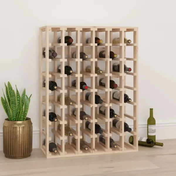 Gossi suport de vinuri, 70x33x94 cm, lemn masiv de pin