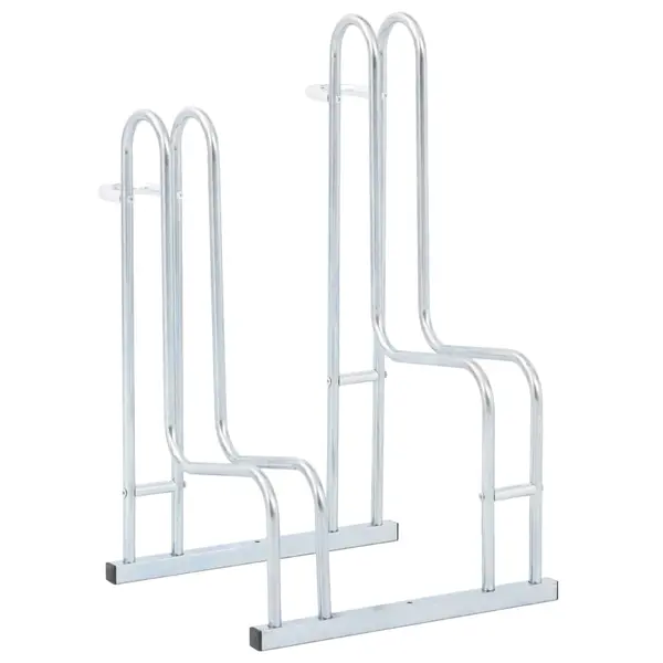 Gossi suport pentru 2 biciclete de sine statator, otel galvanizat
