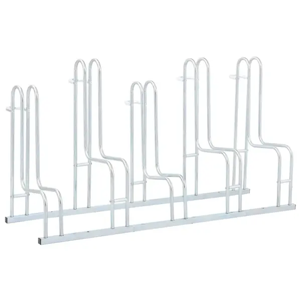 Gossi suport pentru 5 biciclete de sine statator, otel galvanizat