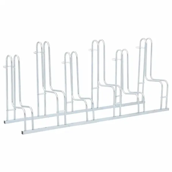 Gossi suport pentru 6 biciclete de sine statator, otel galvanizat