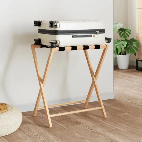 Gossi suport pentru bagaje 68,5x38x58 cm bambus