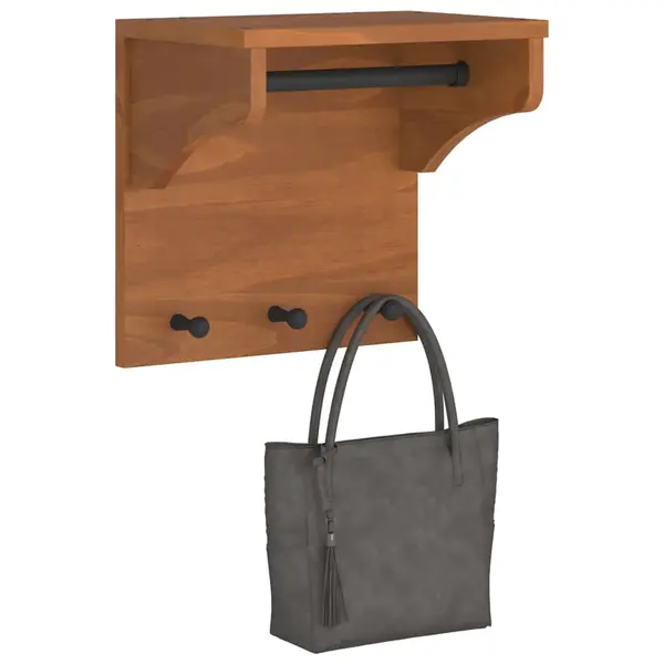 Gossi suport pentru haine sandnes 43x30x42 cm, lemn masiv de pin