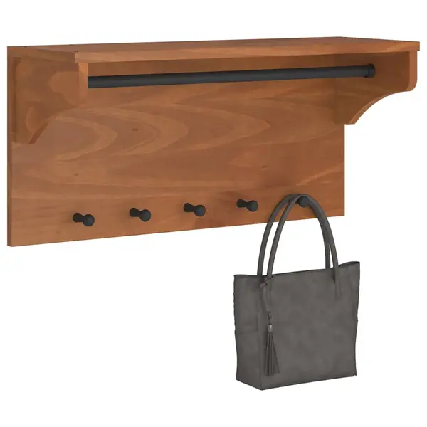 Gossi suport pentru haine sandnes 87x30x42 cm, lemn masiv de pin