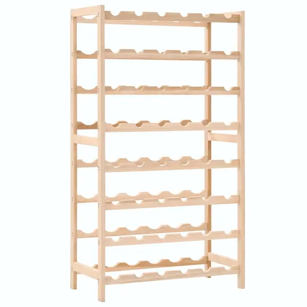 Gossi suport sticle de vin, lemn de cedru, 57,5 x 28 x 102 cm