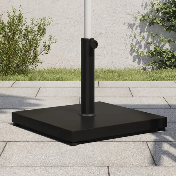 Gossi suport umbrela pentru stalpi Ø32/38/48 mm, 18 kg, patrat