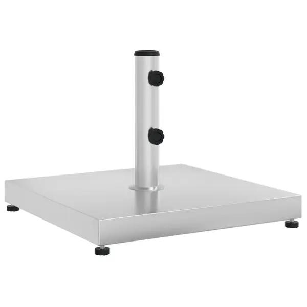 Gossi suport umbrela pentru stalpi Ø32/38/48 mm, 28 kg, patrat