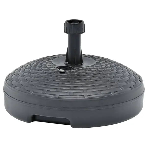 Gossi suport umbrela umplut nisip/apa antracit 20 l plastic ratan