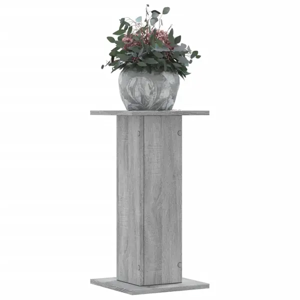 Gossi suporturi de plante 2 buc. gri sonoma 30x30x60cm lemn prelucrat