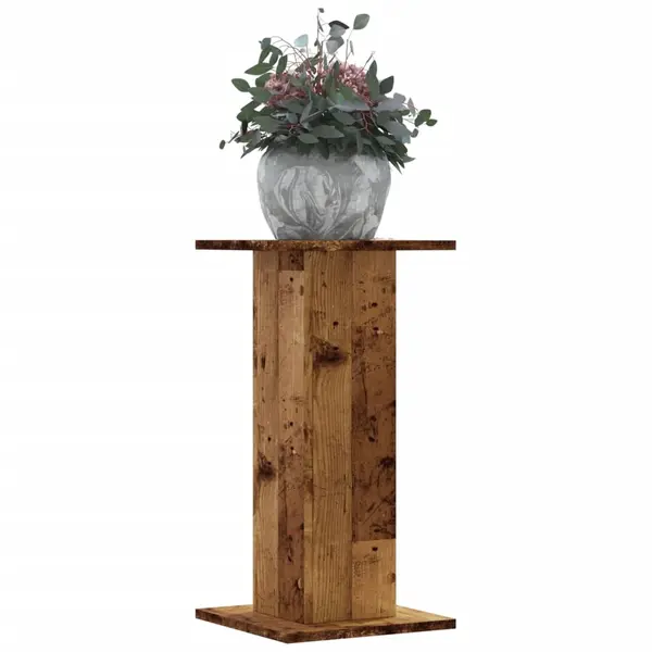 Gossi suporturi de plante 2 buc. lemn vechi 30x30x60cm lemn prelucrat
