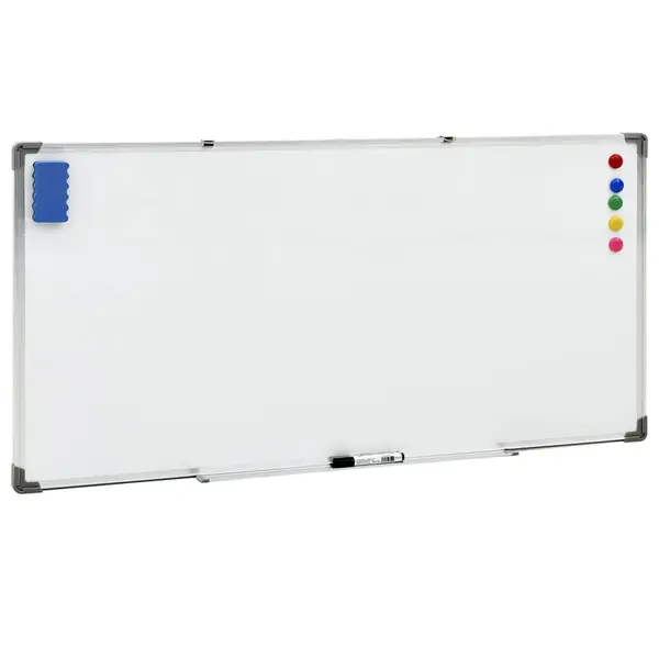 Gossi tabla magnetica alba, 110x60 cm, otel