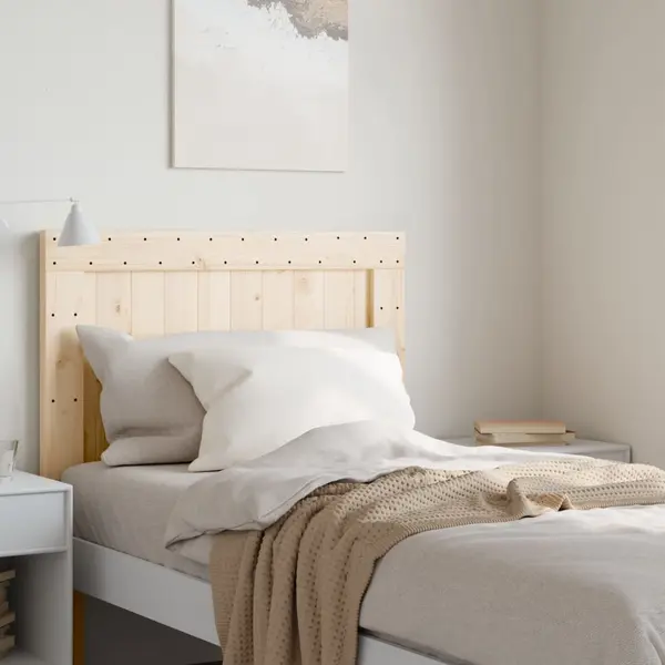 Gossi tablie de pat, 100x104 cm, lemn masiv de pin