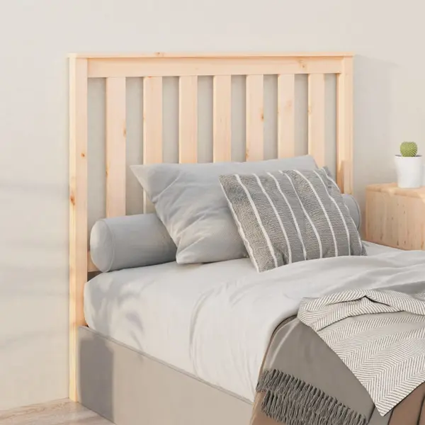 Gossi tablie de pat, 106x6x101 cm, lemn masiv de pin