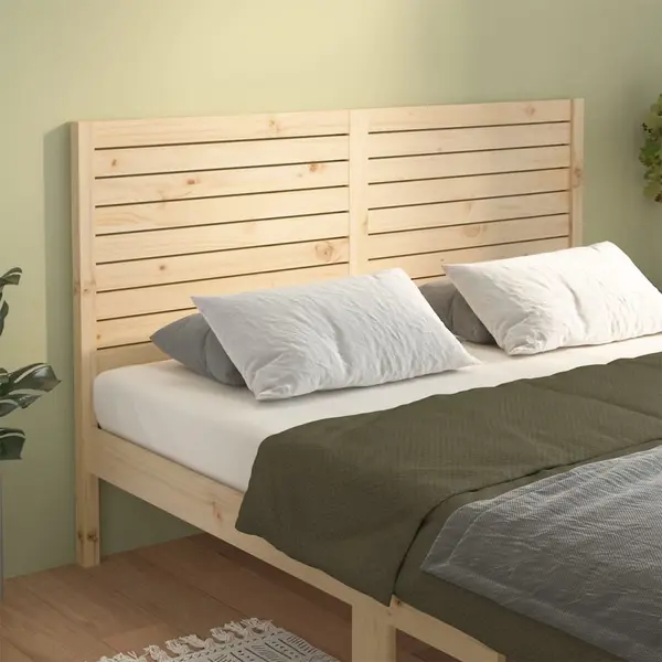 Gossi tablie de pat, 126x4x100 cm, lemn masiv de pin