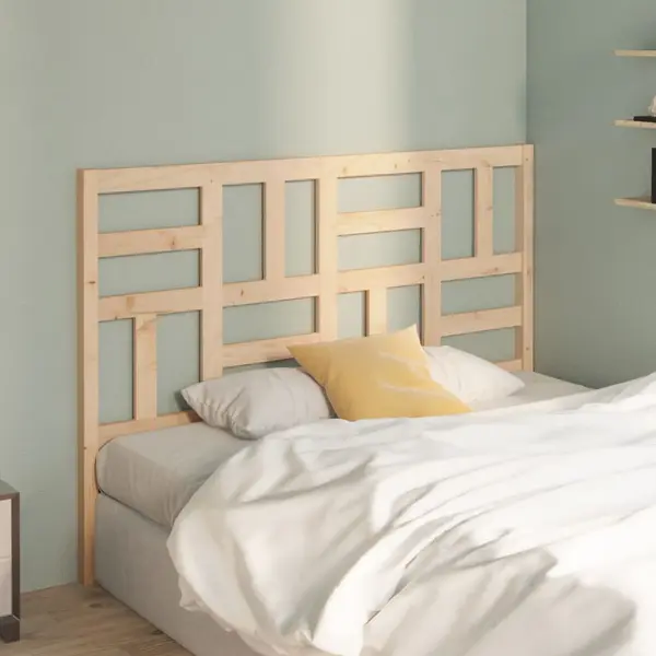 Gossi tablie de pat, 126x4x104 cm, lemn masiv de pin