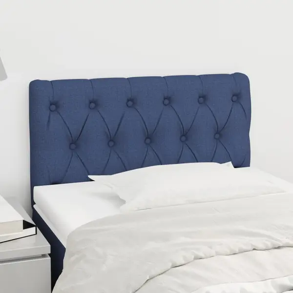 Gossi tablie de pat, albastru, 80x7x78/88 cm, textil
